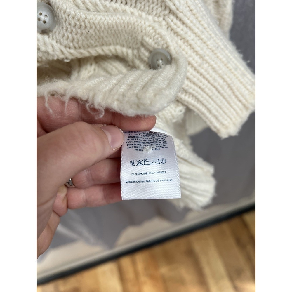 GUEST IN RESIDENCE Rossella Cable Cashmere Cardigan Sz L Wool Cashmere Womens - Picture 5 of 9